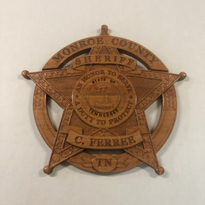 Monroe County Tennessee Sheriff's Department Badge
