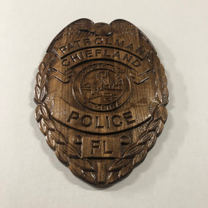 Chiefland Florida Police Department Badge