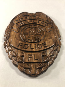Chiefland Florida Police Department Badge