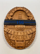 Load image into Gallery viewer, Maryville Tennessee Police Department Memorial Banded Badge
