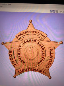 Boone County Kentucky Jailers Association Badge