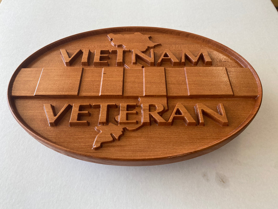 Vietnam Veteran Plaque