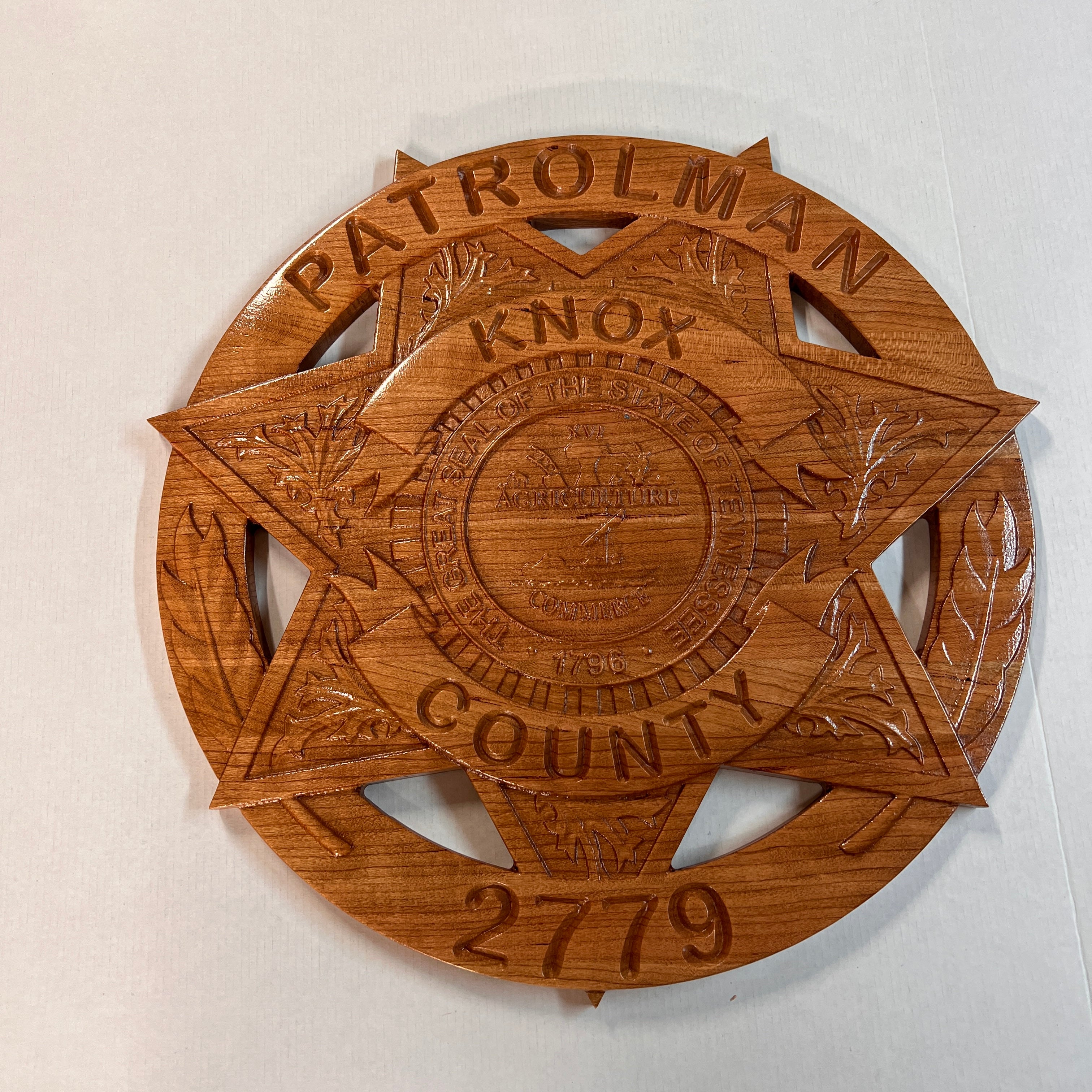 Knox County Tennessee Sheriff's Department Badge – With The Grain