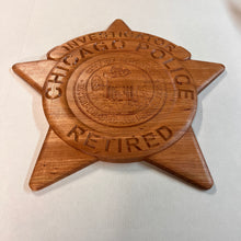Load image into Gallery viewer, Chicago Police Department 3D Wooden Badge
