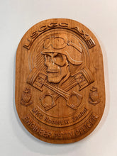 Load image into Gallery viewer, Engineer Officer or Engineer Petty Officer  Skull Plaque
