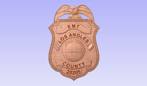 American Medical Response AMR EMS Badge (LA County)