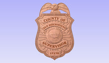Load image into Gallery viewer, American Medical Response AMR EMS Badge (San Bernardino County)
