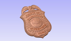 American Medical Response AMR EMS Badge (San Bernardino County)