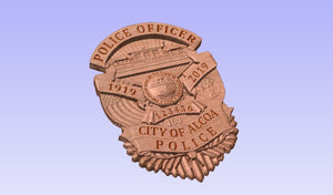 Alcoa Tennessee Police Department 100 Year Anniversary Badge