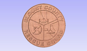 Blount County Rescue Squad BCRS Seal