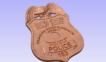 Load image into Gallery viewer, USCG TRACEN Cape May Police Dept Departing Plaque
