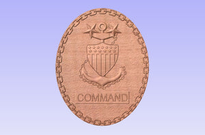 Command Chief, Command Senior Chief, Command Master Chief Insignia
