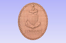 Load image into Gallery viewer, Command Chief, Command Senior Chief, Command Master Chief Insignia
