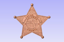 Load image into Gallery viewer, Columbia County Sheriff Department Badge

