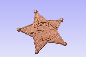 Columbia County Sheriff Department Badge