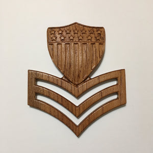 Coast Guard E-6 Petty Officer First Class Collar Device