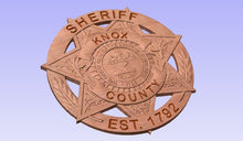 Load image into Gallery viewer, Knox County Tennessee Sheriff&#39;s Department Badge
