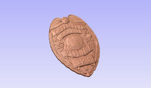 Knoxville Tennessee Police Department Uniform Badge