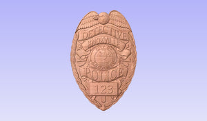 Knoxville Tennessee Police Department Uniform Badge