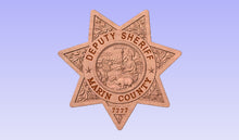 Load image into Gallery viewer, Marin County California Sheriff&#39;s Department Badge
