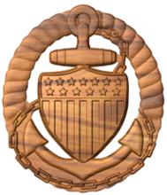 Load image into Gallery viewer, Coast Guard Officer In Charge OIC Afloat Device
