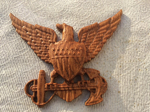 Coast Guard Officer Eagle Cap Device