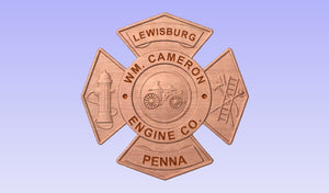 William Cameron Engine Company Fire Badge