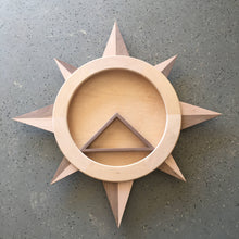 Load image into Gallery viewer, Compass Rose Shadow Box. Free Shipping
