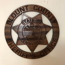 Load image into Gallery viewer, Blount County Tennessee Sheriff&#39;s Department Vehicle Door Badge
