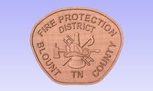 Load image into Gallery viewer, Blount County Tennessee Fire Protection District BCFD Plaque
