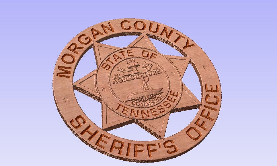 Morgan County Tennessee Sheriff's Department Badge