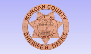 Morgan County Tennessee Sheriff's Department Badge