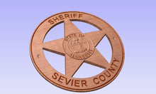 Load image into Gallery viewer, Sevier County Tennessee Sheriff&#39;s Department Badge
