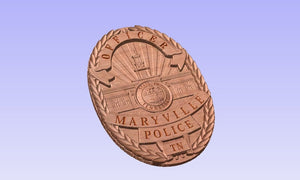 Maryville Tennessee Police Department Badge MPD