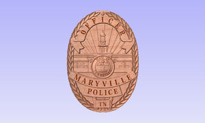 Maryville Tennessee Police Department Badge MPD