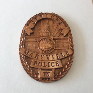 Maryville Tennessee Police Department Badge MPD