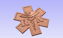 Load image into Gallery viewer, RN Emergency Medical Services Star of Life RN Plaque
