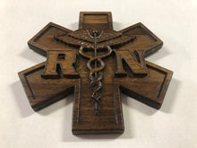 Load image into Gallery viewer, RN Emergency Medical Services Star of Life RN Plaque
