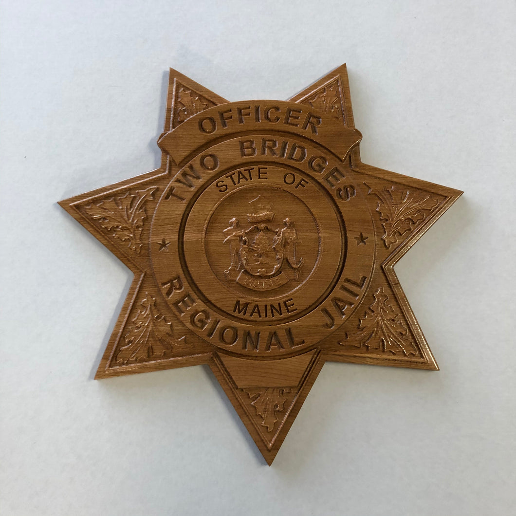 Two Bridges Regional Jail, Maine State Corrections Officer Badge