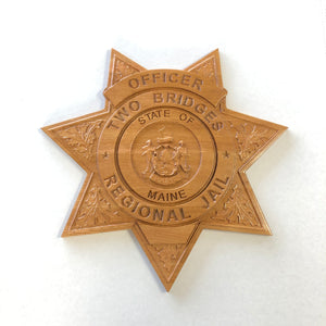 Two Bridges Regional Jail, Maine State Corrections Officer Badge