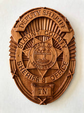 Load image into Gallery viewer, Blount County Tennessee Sheriff&#39;s Department Uniform Badge BCSO
